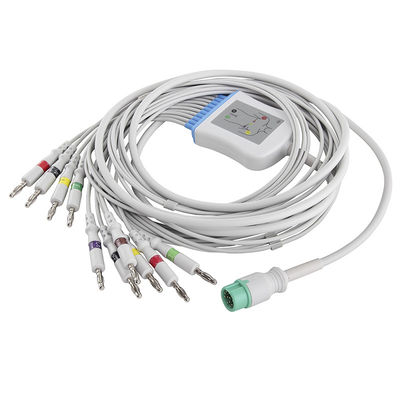 کابل Mindary Beneview T5 T8 M2461A EKG و اتصال دهنده سرب IEC4.0Banana