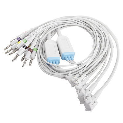 P-Hilips Trim ECG سیم های سرب 989803129161 IEC 4.0 موز EKG سیم های سرب