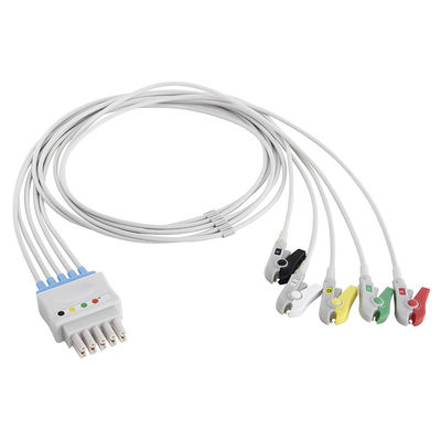 GE Datex Ohmeda 545316 545318 2.0 5 Lead ECG EKG Monitor Patient Cable