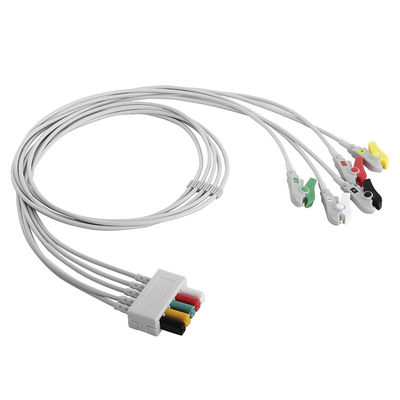 Mindray Datascope ECG Leadwires 0012-00-1514-03 5 گیره گیره سرب سیم سرب ECG