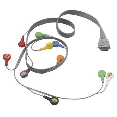 کابل هولتر ECG Instruments Biomedical Instruments Edan 3ft 10 Lead ECG Cable and Leadwires