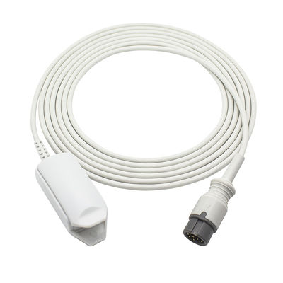 Mindray T5 /T8 0010-20-42712 572A SpO2 Sensor Oxi-max Tech 8 Pin Adult Finger Clip Probe Spo2 قابل حمل