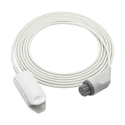 سنسور SpO2 قابل استفاده مجدد GE OXY-F4-N TS-F4-N AS/3 CS/5 پروب انگشتی 10 پین بزرگسالان Spo2