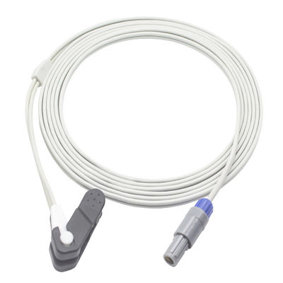 سنسور Biocare BM-9000 Spo2 6 پین گیره گوش 40 درجه Veternar Clip Probe SpO2