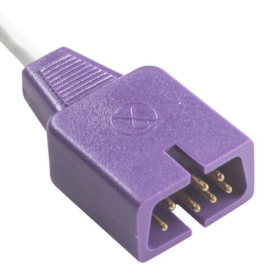 سنسور Spo2 یکبار مصرف N-ellcor DB9 7pin N25 N200 NPB 4000 کشش پوست نوزادان بزرگسال پروب SpO2 یکبار مصرف