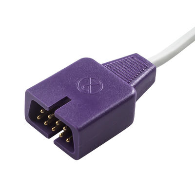 N-ellcor Oxi-max DB9 9pin MAX-A حسگر SpO2 یکبار مصرفی PM100N NPB-4000 پارچه بدون بافت بزرگسالان