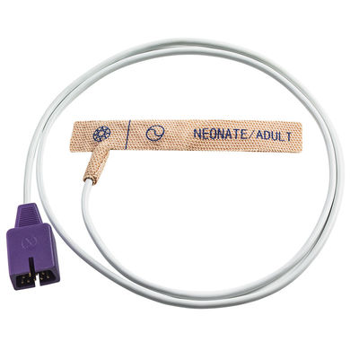 N-ellcor Oxi-max DB9 9pin MAX-N سنسور SpO2 یکبار مصرف PM10N NPB-3910 پارچه کششی پوست پروب SpO2 یکبار مصرف
