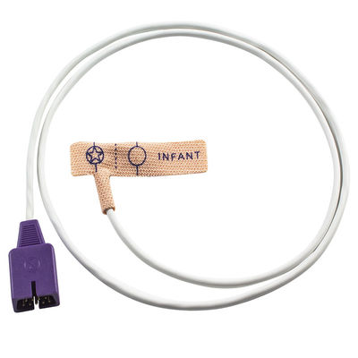 N-ellcor Oxi-max DB9 9pin MAX-N سنسور SpO2 یکبار مصرف PM10N NPB-3910 پارچه کششی پوست پروب SpO2 یکبار مصرف