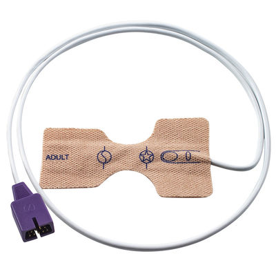 N-ellcor Oxi-max DB9 9pin MAX-N سنسور SpO2 یکبار مصرف PM10N NPB-3910 پارچه کششی پوست پروب SpO2 یکبار مصرف