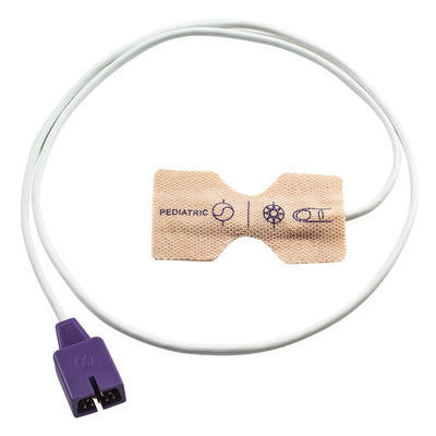 N-ellcor Oxi-max DB9 9pin MAX-N سنسور SpO2 یکبار مصرف PM10N NPB-3910 پارچه کششی پوست پروب SpO2 یکبار مصرف