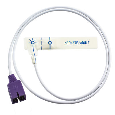 پروب انگشتی پالس اکسیمتر SPO2 یکبار مصرف فوم سفید نوزاد 9 پین MAX-I N-20 N-600x N-ellcor Oxi-max DB9