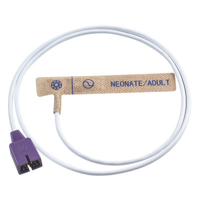 N-ellcor Oxi-max DB9 9pin MAX-A حسگر SpO2 یکبار مصرفی PM100N NPB-4000 پارچه بدون بافت بزرگسالان