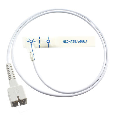 سنسور نونین یکبار مصرف Spo2 6000CP 7000P Pediatric Xpod 3012 Xpod 3012LP فوم سفید یکبار مصرف پروب SpO2