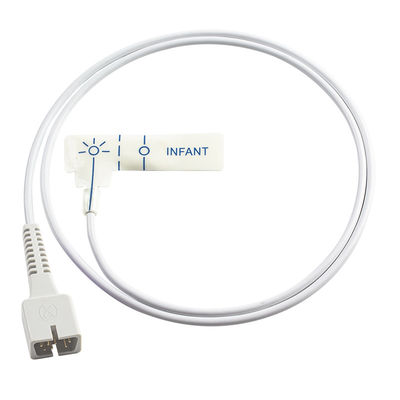 سنسور نونین یکبار مصرف Spo2 6000CP 7000P Pediatric Xpod 3012 Xpod 3012LP فوم سفید یکبار مصرف پروب SpO2