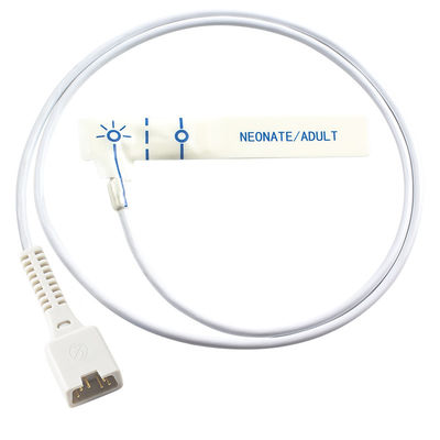 Novametrix 513 710 6pin Sensor SpO2 یکبار مصرف 715 MARS کاوشگر SpO2 یکبار مصرف فوم سفید کودکان