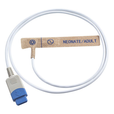 سنسور SpO2 یکبار مصرف Datex Ohmeda TS-AP-10 TS-AP-25 3800 3900 بزرگسالان / نوزادان پروب SpO2 یکبار مصرف پارچه غیر بافته شده