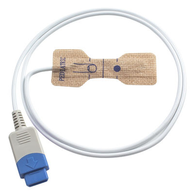سنسور SpO2 یکبار مصرف Datex Ohmeda TS-AP-10 TS-AP-25 3800 3900 بزرگسالان / نوزادان پروب SpO2 یکبار مصرف پارچه غیر بافته شده