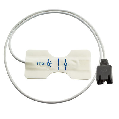 حسگر SpO2 یکبار مصرفی کودکان سفید فوم DB9 9Pin برای Rad-7 Rad-8 85CM