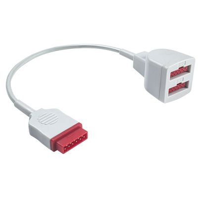 کابل آداپتور IBP GE Marquette 2005772-001 2103966-001 11pin Dual Transducer Extension Cable