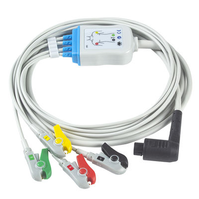 Corpuls 3 ECG Cable And Leadwires 4 Lead Limb IEC Clip 11pin کانکتور کابل ECG