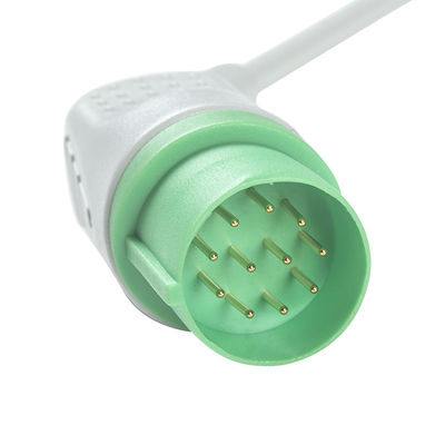 Nihon Kohden TEC-7631C ECG Cables And Leadwires کانکتور 11 پین ECG Cable 5 Lead IEC Snap