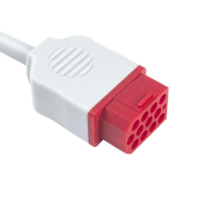 بایونت مدل جدید BM3 BM5 کابل‌ها و سیم‌های ECG Snap ECG کابل 3 سرب IEC 12 پین