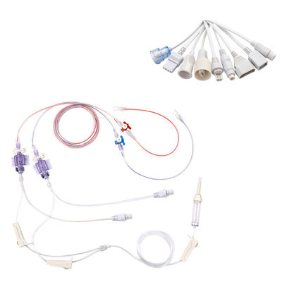 MEDEX MD دو نوع دو نوع یکبار مصرفی IBP Transducer فشار خون برای کابل آداپتور IBP
