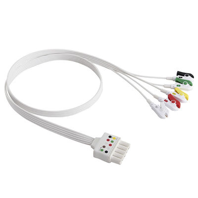 کابل و سیم ECG یکبار مصرف 5 سرب ECG Leadwires زیمنس