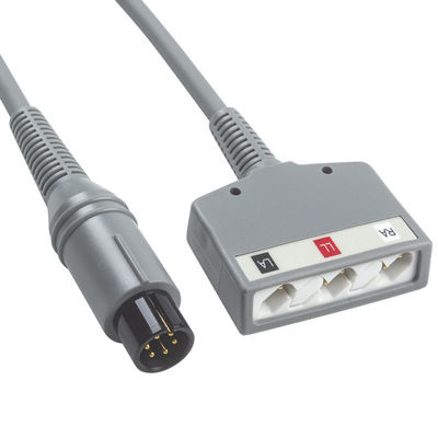IVY Biomedical Systems ECG Trunk Cable 590317 ECG Cable 3 Lead AHA ECG Cable