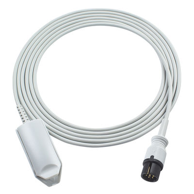 آنک 6 پین حسگر SpO2 قابل استفاده مجدد ASC-553 ACS-553A AAMI 6Pin Connector Adult Soft tip SpO2 Probe