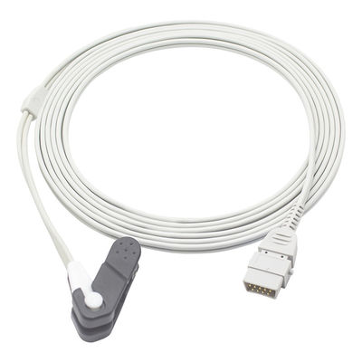 هانتليگ حسگر Spo2 قابل استفاده مجدد 9 Pin Smartsigns Mp1 Mp1r Acc-Vsm-171 1m کوتاه