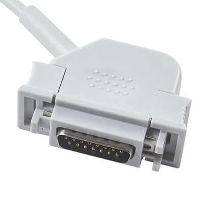 کابل ECG Hellige برای مانیتور Cardiosys EK36 EK403 EK4 EK413 EK43 EK512 EK53 EKG IEC Banana 4.0 Connector