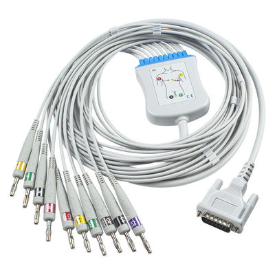 کابل EKG سازگار با شیلر 2.400095 و کابل IEC 4.0Banana