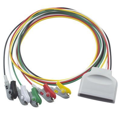 P-Hilips MX40 Telemetry ECG Leadwires کابل بیمار 5 سرب EKG سرب IEC Grabber Clip 989803171931