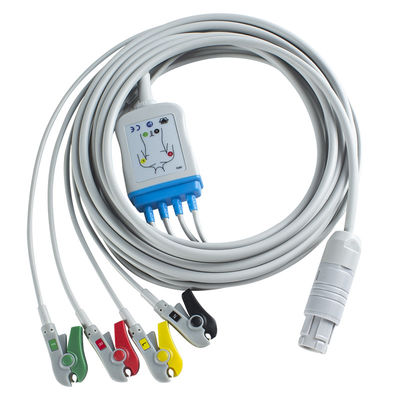 دیفیبریلتور پریمیدیک ECG کابل و سیم های سرب 16Pin ECG مستقیم به دستگاه 4کانال EKG کابل