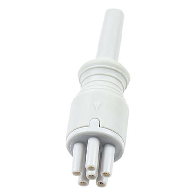 برای Omron > Colin Cable ECG Compatible Direct-Connect و سیم های سرب 5Lead IEC Grabber