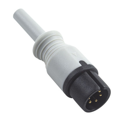 Edan سازگار با اتصال مستقیم کابل ECG و سیم های سرب 6Pin Universal AAMI 3Lead AHA Snap