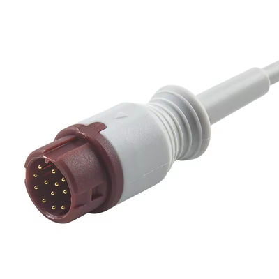 P-Philips 12Pin به Abbott Medex IBP کابل آداپتور Efficia CM120 IntelliVue MX600 896083021
