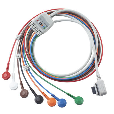 2008594-002 7-Lead ECG Telemetry کابل بیمار دید نور سازگار GE مراقبت های بهداشتی