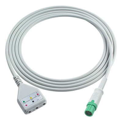 کابل اصلی دراجر ECG Dinstyle 3lead Leadwires کابل 1.30M