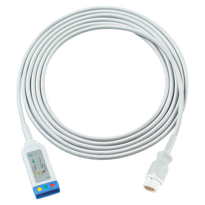 PH ECG کابل اصلی EDG سبک 3lead Leadwires کابل 1.30M-43100A