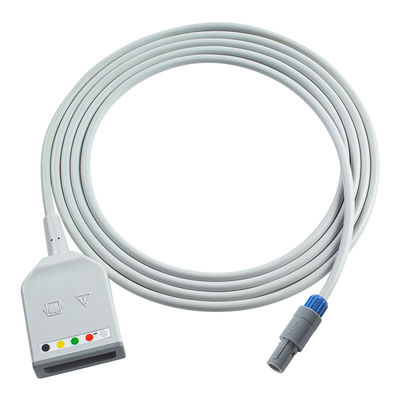 Biosys Lemo 6Pin 5Lead کابل آداپتور ECG BPM-103 Tepas Kma800 کابل تمدید ECG Euro Style