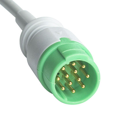 Biolight 12pin ECG Trunk Adapter کابل ECG کابل M7000 M8000A M8500 M9500 کابل های تمدید ECG