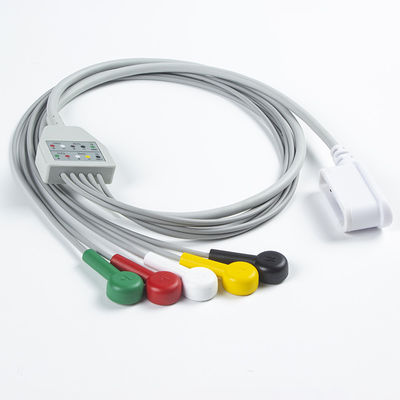 سازگاری GE SEER 1000 Leadwire مجموعه 2104816-001 GE Seer 5 سرب IEC Snap 2067634-019 (تعریف 1pcs دریافت 1pcs کیسه رایگان)