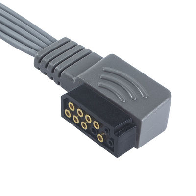 سازگار با PH ECG Telemetry Leadwire - M4725A کابل هولتر ECG 350-0173-03 برای Zymed DigiTrak-Plus
