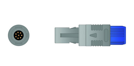 تست Utas Apollo Animal SpO2 سازگار برای N1/N2/N3/N4/N5/N 8Pin برای دامپزشکی 3.0M
