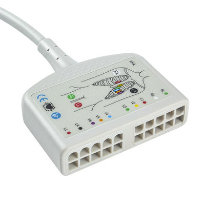 سازگاری با Mindray BeneHeart D6 ECG کابل ECG برای دیفیبریلتور Mindray IEC