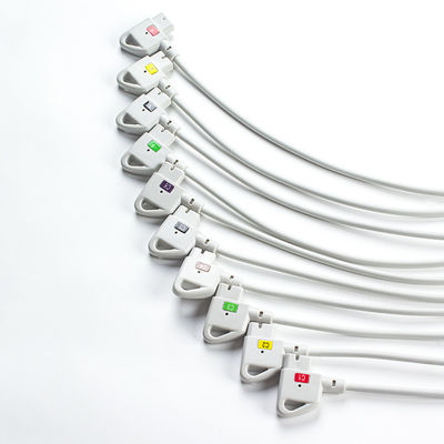 مطابقت P-Hilips Trim 10Lead کابل ECG IEC Snap برای صفحه نویس Trim I، صفحه نویس Trim II