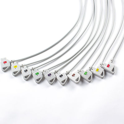 مطابقت P-Hilips Trim 10Lead کابل ECG IEC Snap برای صفحه نویس Trim I، صفحه نویس Trim II