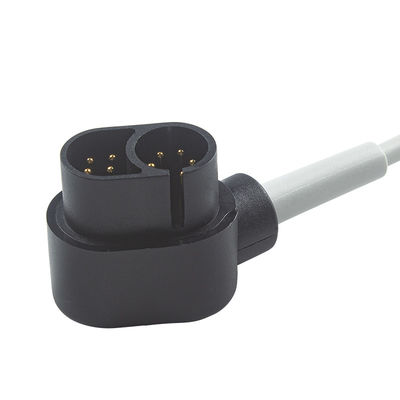4 کابل EKG سرب برای Welch Allyn 1500 IEC Grabber 24 ماه طول عمر سازگار